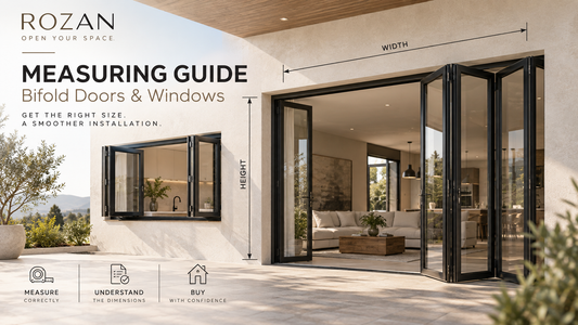 How to measure for bifold doors and windows